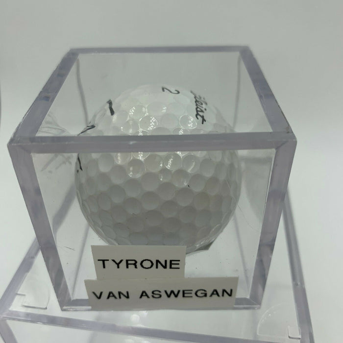 Tyrone van Aswegen Signed Autographed Golf Ball PGA With JSA COA