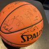 2001 All Star Game Team Signed Basketball Tim Duncan Vince Carter Garnett JSA
