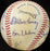 1969 Hall Of Fame Induction Signed Baseball Casey Stengel Stan Musial Beckett