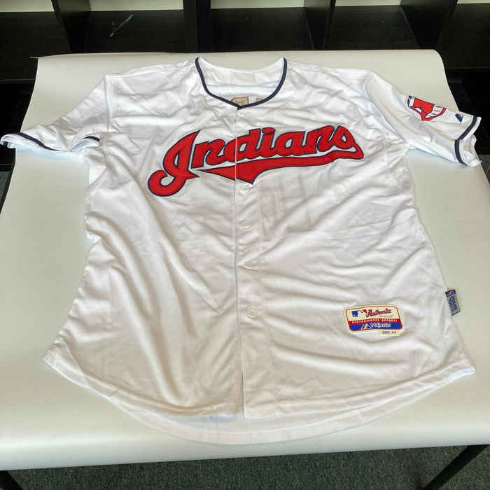 Francisco Lindor Signed Authentic Cleveland Indians Jersey PSA DNA COA