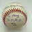 Steve Carlton Signed Heavily Inscribed STAT National League Baseball Beckett