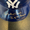 Whitey Ford "Chairman Of The Board" Signed Inscribed New York Yankees Helmet JSA