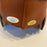 Sammy Baugh "HOF 1963" Twice Signed Vintage Leather Mini Helmet JSA COA