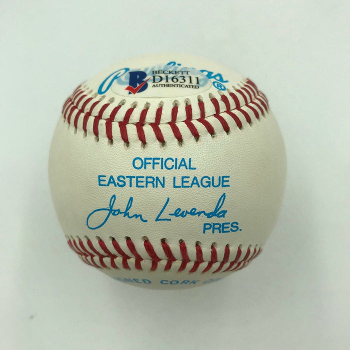 1996 Vladimir Guerrero Pre Rookie Signed Official Minor League Baseball Beckett