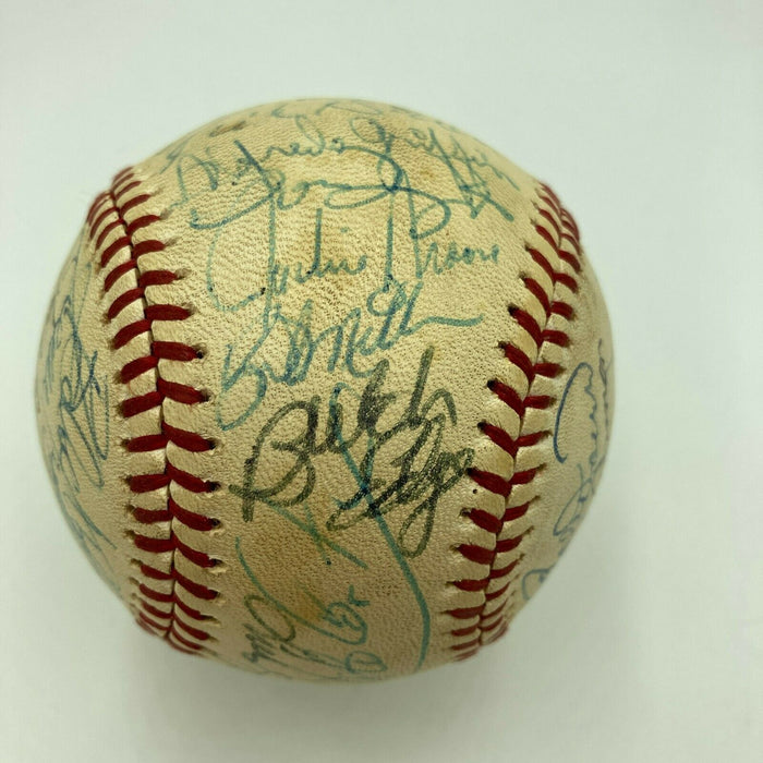 1979 Toronto Blue Jays Team Signed Vintage Official American League Baseball