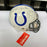 Johnny Unitas & Peyton Manning Signed Indianapolis Authentic Full Helmet JSA