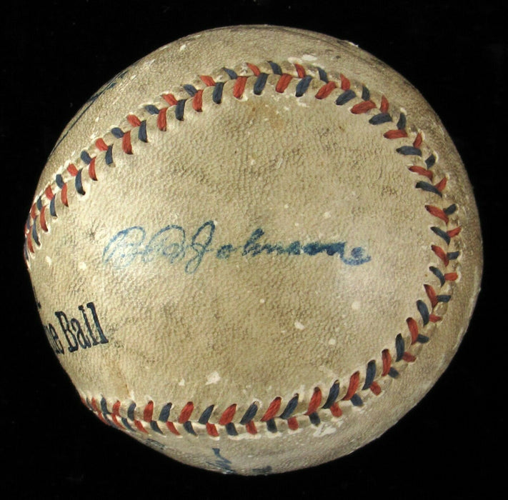 Earliest Known Ty Cobb Single Signed 1912 American League Baseball JSA COA