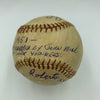 Rare 1951 Johnny Mize Playing Days Signed Vintage Baseball With JSA COA