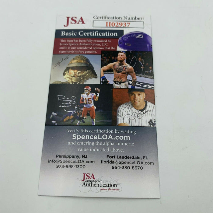 Jordan Spieth & Billy Horschel Signed Autographed Baseball JSA COA