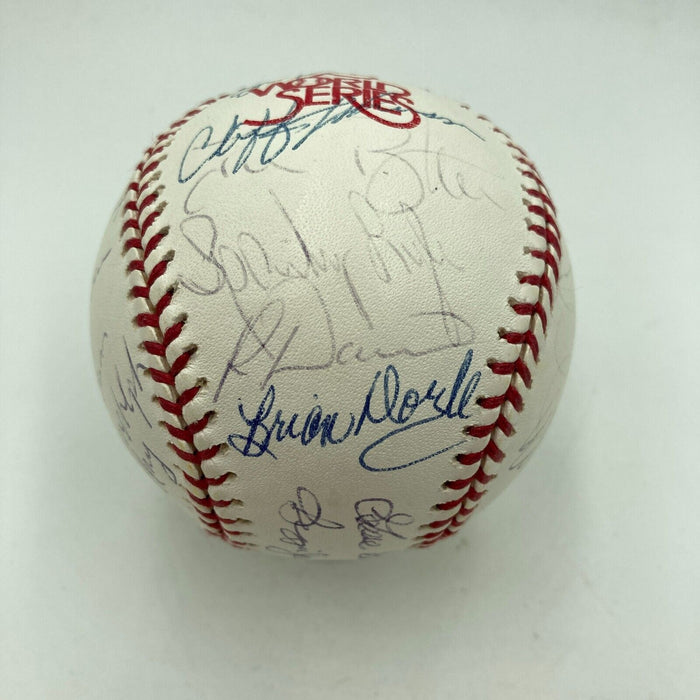 1978 New York Yankees World Series Champs Team Signed W.S. Baseball JSA COA