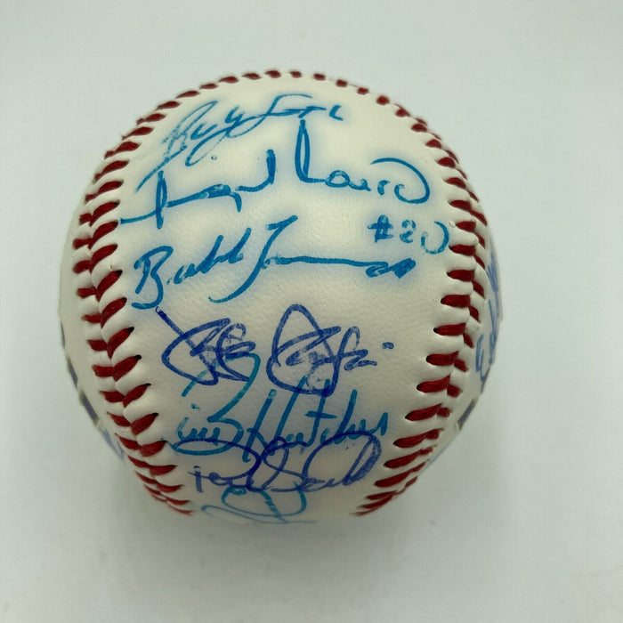 1998 Tampa Bay Devil Rays Inaugural Season Team Signed Commemorative Baseball