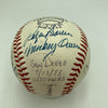 Lefty Grove & Lefty Gomez 1973 Old Timers Days Multi Signed Baseball