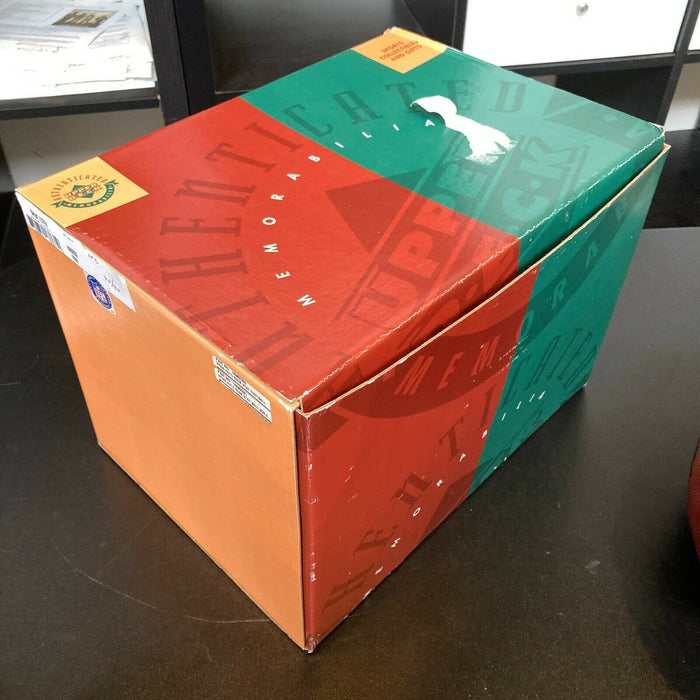 Randy Moss 1998 Rookie Signed Wilson NFL Game Football #44/84 UDA Upper Deck COA