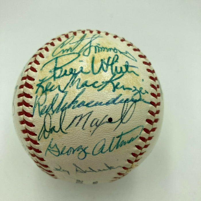 1963 St. Louis Cardinals Team Signed National League Baseball Stan Musial JSA