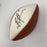 Troy Aikman Signed Wilson NFL Mini Football JSA Sticker