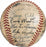 1947 All Star Game Team Signed Baseball Joe Dimaggio & Ted Williams PSA DNA COA
