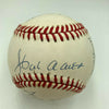 500 Home Run Club Signed Baseball Willie Mays Hank Aaron Ernie Banks JSA & UDA