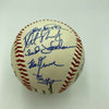 1969 New York Mets World Series Champs Team Signed Baseball Tom Seaver JSA COA