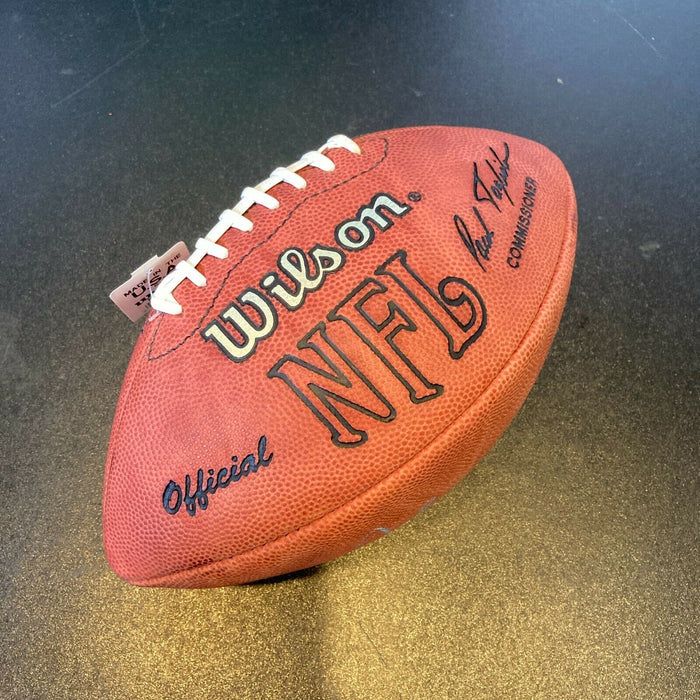 Joe Namath Autographed Wilson football outlet coa