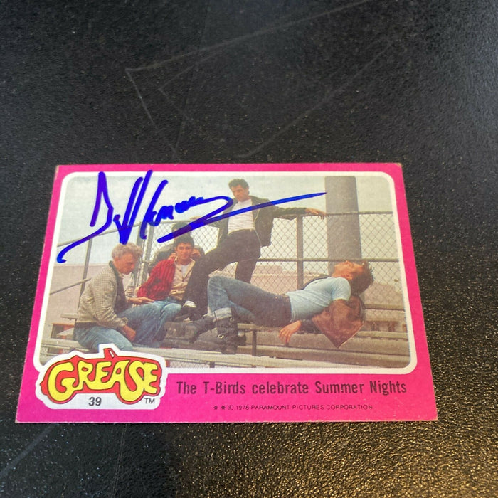 Jeff Conaway Signed Autographed Grease 1978 Paramount Trading Card JSA COA