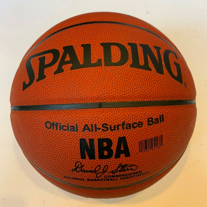 Kobe Bryant 1996 Rookie Signed Official Spalding NBA Basketball With PSA DNA COA