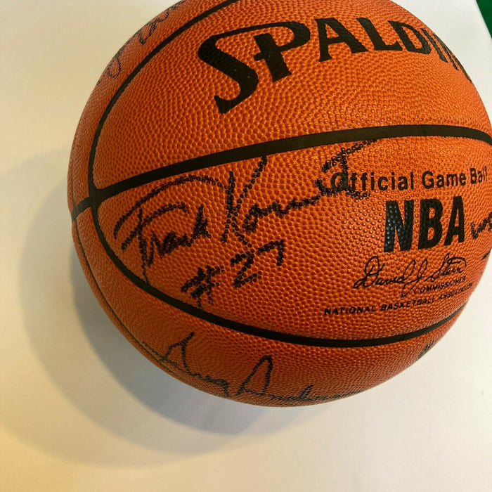 1989-90 Milwaukee Bucks Team Signed Spalding Official NBA Game Basketball