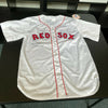 Billy Herman HOF 1975 Signed Vintage Boston Red Sox Jersey With JSA COA