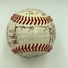 Stunning 1972 Oakland A's Athletics World Series Champs Team Signed Baseball JSA