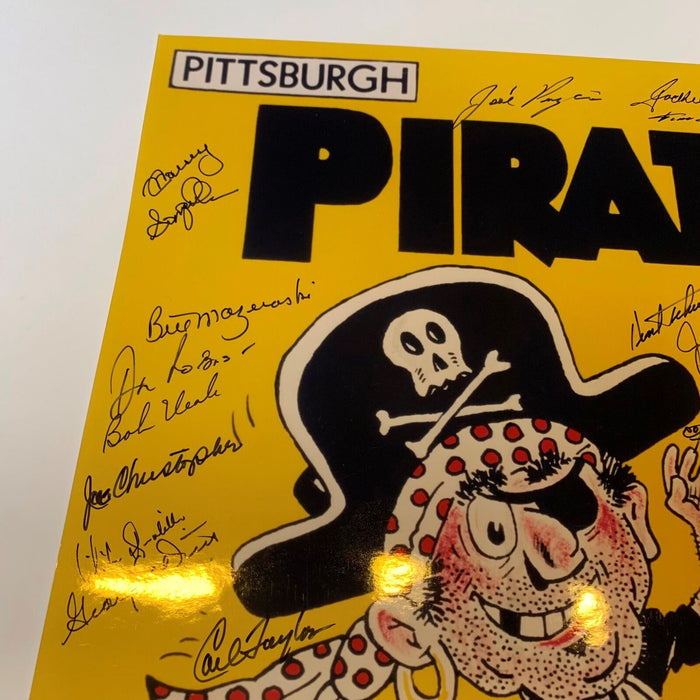 Pittsburgh Pirates All Time Greats Signed 16x20 Photo With Over 70 Sigs JSA COA