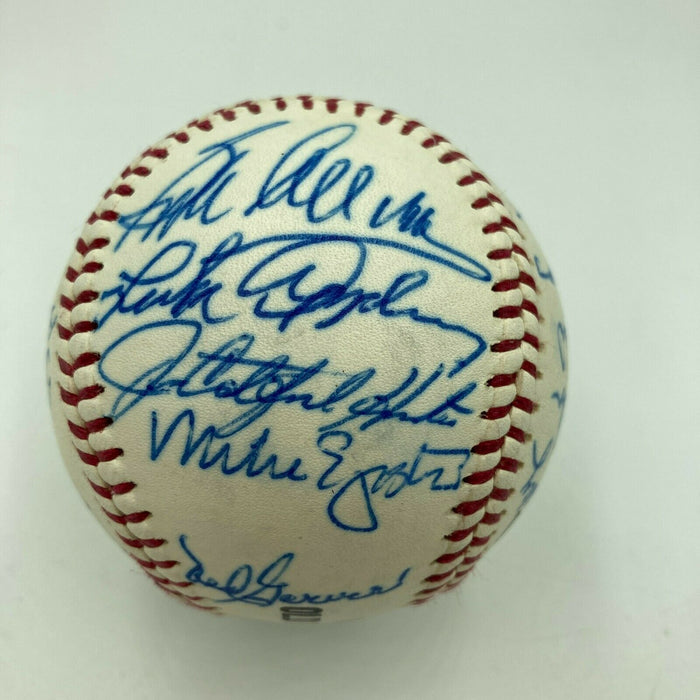 Bob Allison HOF Multi Signed Cracker Jack Old Timers Game Baseball Beckett COA