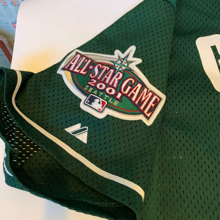 Juan Gonzalez Signed Game Used 2001 All Star Game Jersey With JSA COA