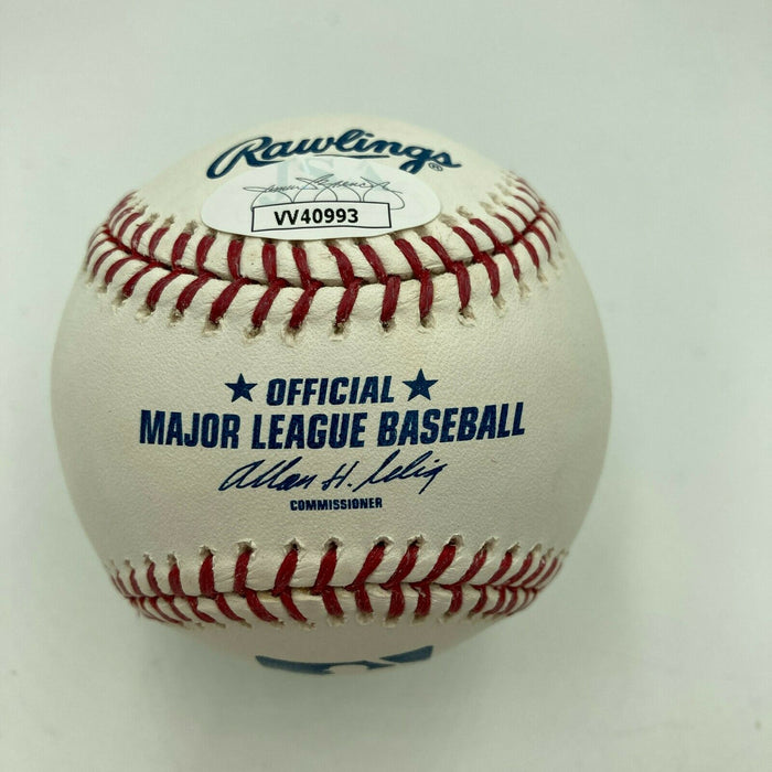 Bert Blyleven "HOF 2011 287 Wins 3701 K's" Signed STAT MLB Baseball JSA COA
