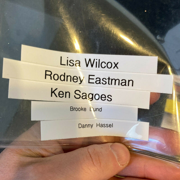Lisa Wilcox Rodney Eastman Nightmare On Elm Street Cast Signed Photo JSA