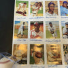 Rare Ron Lewis Negro League Complete Set Uncut Sheet 24 Signatures JSA COA