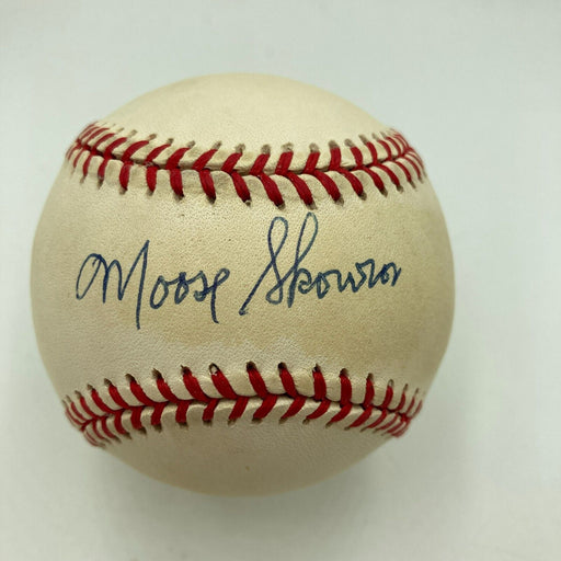Moose Skowron Signed American League Baseball New York Yankees