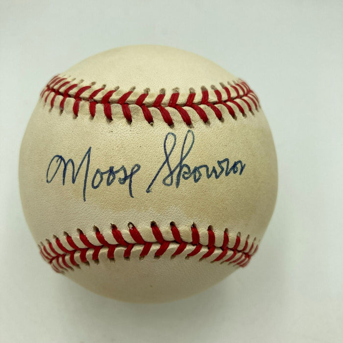 Moose Skowron Signed American League Baseball New York Yankees