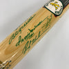 Oakland A's Hall Of Fame Legends Multi Signed Cooperstown Baseball Bat JSA COA