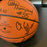 1987-88 Los Angeles Lakers NBA Champs Team Signed Spalding Basketball PSA DNA