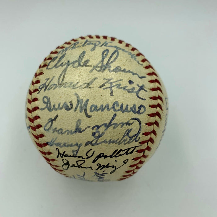 Beautiful 1941 St. Louis Cardinals Team Signed Baseball PSA DNA COA