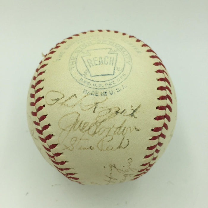 Beautiful 1941 NY Yankees World Series Champs Team Signed AL Baseball JSA COA