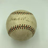 The Finest Hack Wilson Single Signed 1930 National League Baseball PSA DNA COA