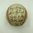 1976 Chicago Cubs Team Signed Official National League Baseball Beckett COA