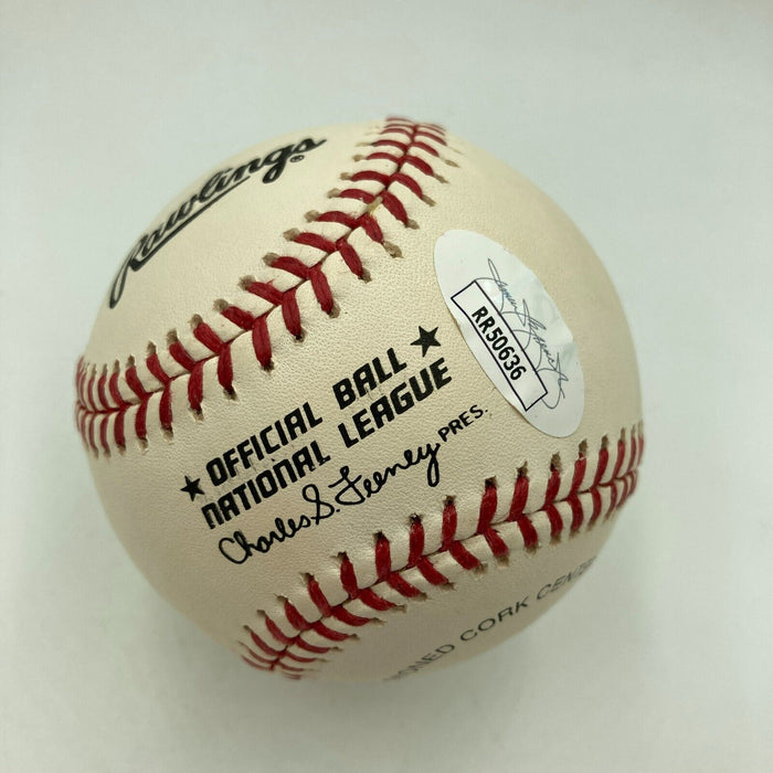 Ken Holtzman 2 No Hitters 1969 & 1971 Signed Inscribed Baseball With JSA COA
