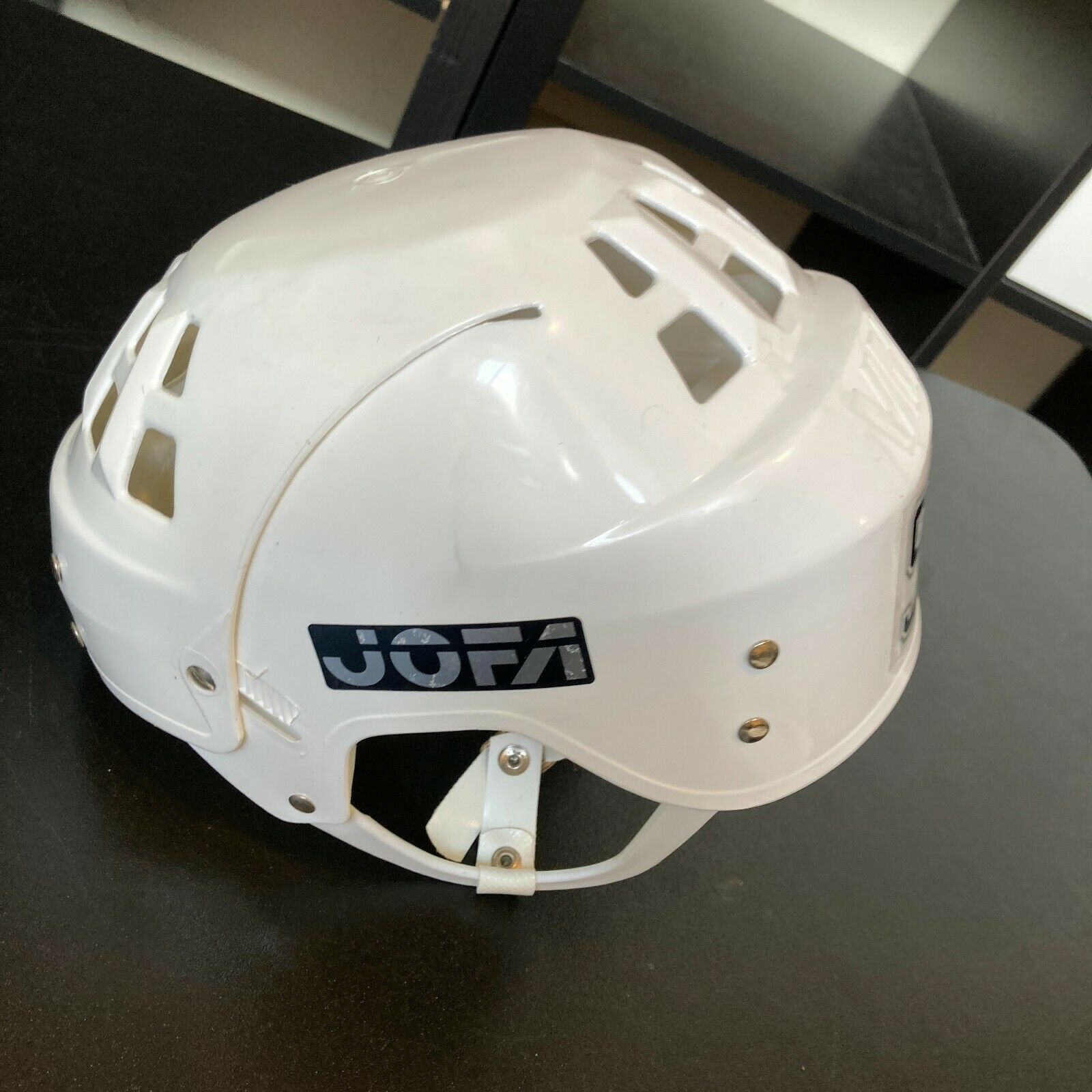 Wayne Gretzky Signed Los Angeles Kings Game Model JOFA Hockey Helmet UDA  COA