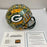 Beautiful Aaron Rodgers Signed Charles Fazzino Pop Art Green Bay Packers Helmet