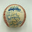1993 Toronto Blue Jays World Series Champs Team Signed W.S. Baseball JSA COA