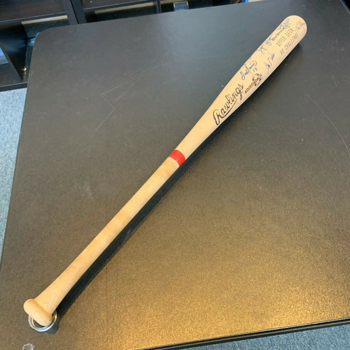 Rare Upper Deck Celebrity Home Run Derby Signed Bat With Dan Marino JSA COA