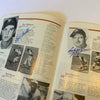 Ernie Banks Hank Aaron Stan Musial Signed 1985 Hall Of Fame Yearbook 37 Sigs PSA