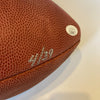 Larry Csonka 1972 17-0 Perfect Season Signed NFL Wilson Game Football JSA COA