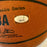 Julius Erving Clyde Drexler John Havlicek NBA HOF Legends Signed Basketball JSA